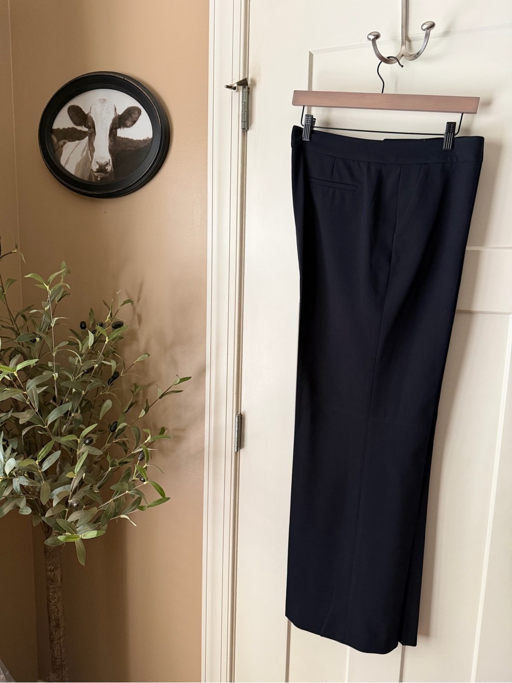 Calvin Klein Women’s Dark Navy Classic Fit Dress Pants - Straight Leg Size 14